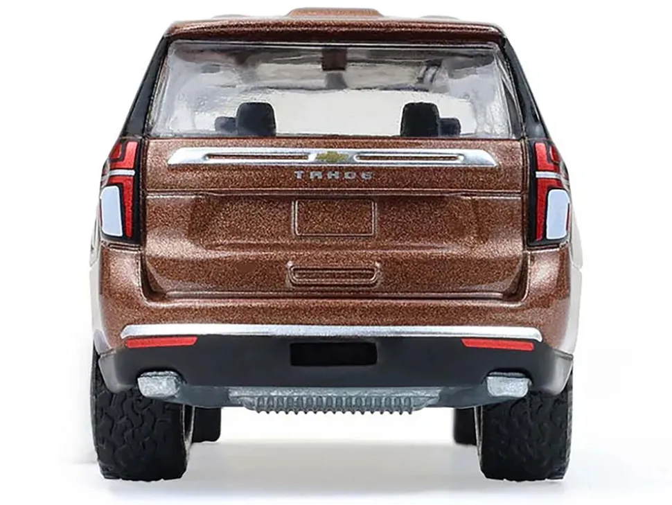 2022 Chevrolet Tahoe Auburn Metallic "Blue Collar Collection" Series 14 1/64 Diecast Model Car by Greenlight