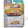 1988 Chrysler Conquest TSi San Marino Yellow "Modern Muscle" Series 1/64 Diecast Model Car by Auto World