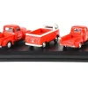 Classic Pickups Gift Set 3 Pickup Trucks Coca Cola 1/72 Diecast Model Cars Motor City Classics 472100