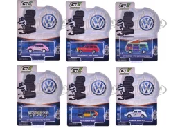 Club Vee-Dub Series 21 Set of 6 pieces 1/64 Diecast Model Cars by Greenlight
