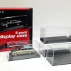 6 Collectible Display Show Cases for 1/64 Scale Model Cars Auto World AWDC008