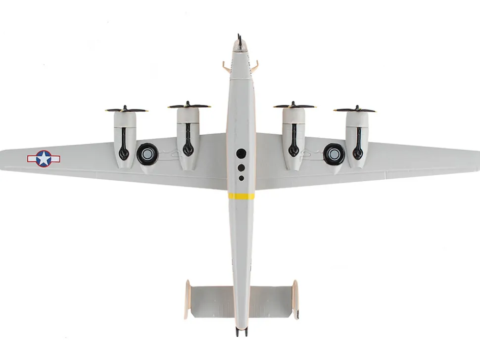 Consolidated B 24D Liberator Bomber Aircraft Strawberry Bitch 376th Heavy Bombardment North Africa United States Army Air Forces 1/163 Diecast Model Airplane Postage Stamp PS5557-5