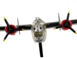 Consolidated B 24J Liberator Bomber Aircraft Witchcraft 467th Bomb Group 790 Bomb Squadron United States Army Air Forces 1/163 Diecast Model Airplane Postage Stamp PS5557-3