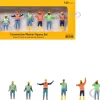 Construction Workers 7 Piece Figure Set for 1/50 Scale Models by Diecast Masters