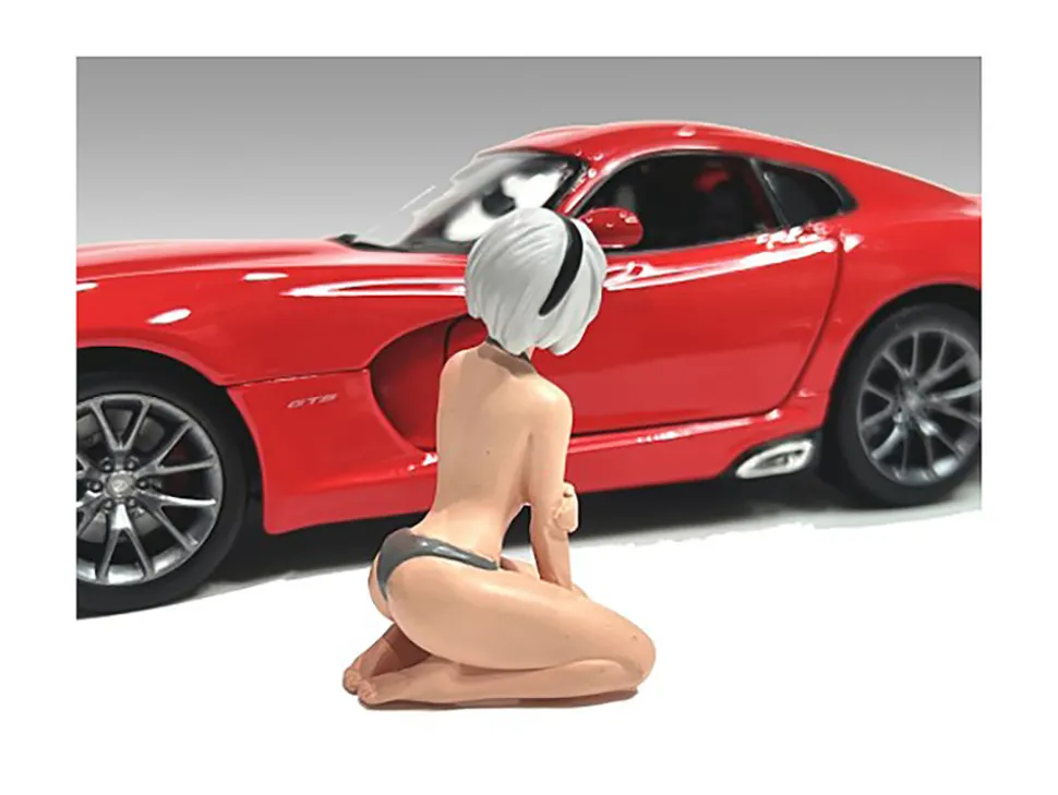 Cosplay Girls Figure 5 for 1/18 Scale Models American Diorama 18305