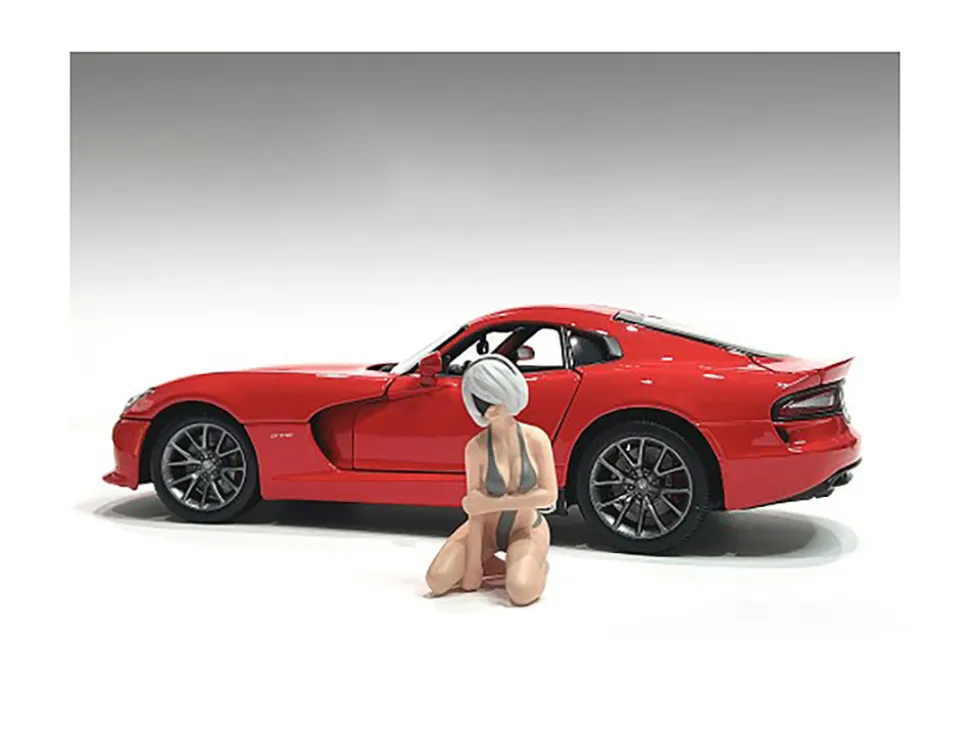 Cosplay Girls Figure 5 for 1/18 Scale Models American Diorama 18305