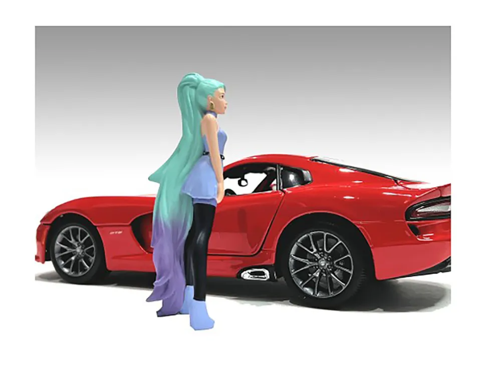 Cosplay Girls Figure 4 for 1/18 Scale Models American Diorama 18304