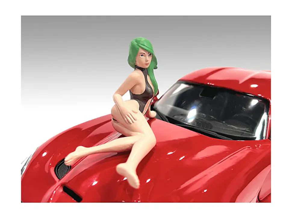 Cosplay Girls Figure 1 for 1/18 Scale Models American Diorama AD18301