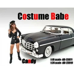 Costume Babe Candy Figure For 1:18 Scale Models American Diorama 23871