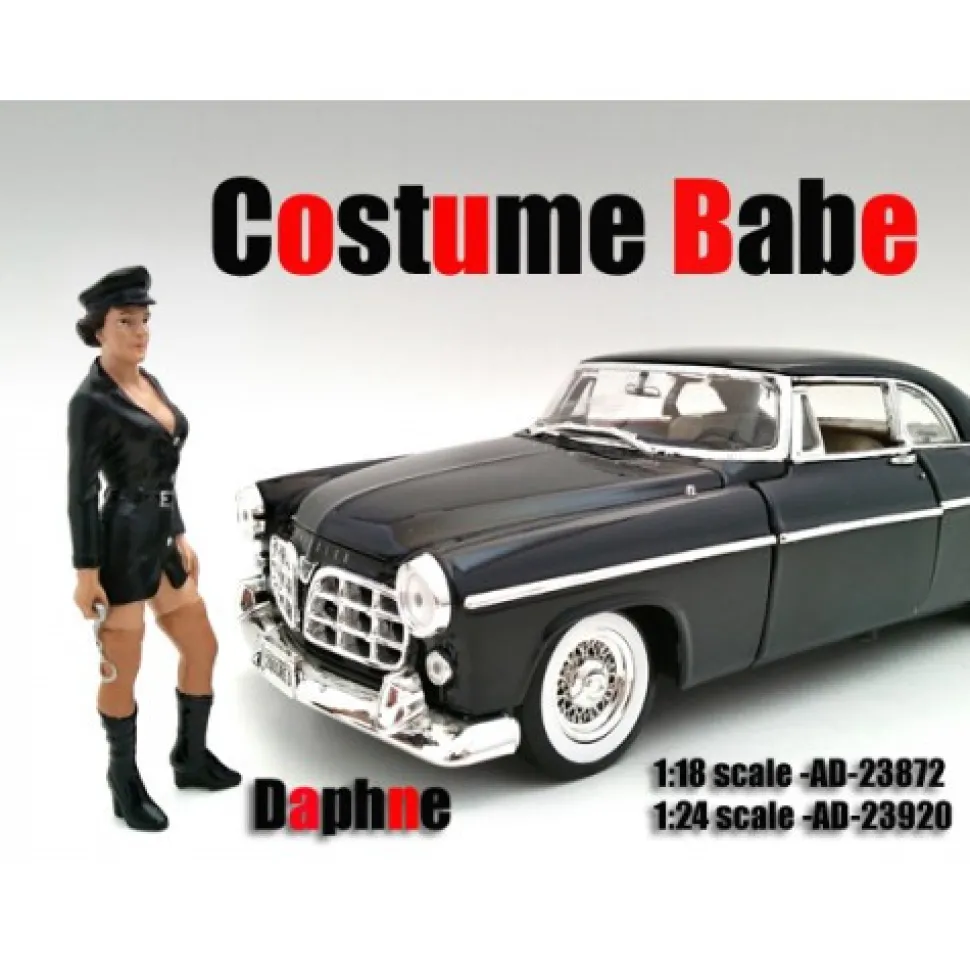 Costume Babe Daphne Figure For 1:24 Scale Models American Diorama 23920