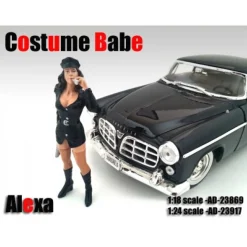 Costume Babes 4 Piece Figure Set For 1:24 Scale Models American Diorama 23917-23918-23919-23920