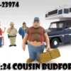 Cousin Budford "Trailer Park" Figure For 1:24 Scale Diecast Model Cars American Diorama 23974
