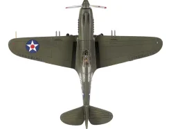 Curtiss P-40B HAWK 81A-2 P-8127 Aircraft Fighter 47th Pursuit Squadron 15th Pursuit Group Serial 316/15P Hawaiian Islands Pearl Habor 7 December 1941 WW2 Aircrafts Series 1/72 Diecast Model Forces of Valor FOV-812060D