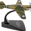 Curtiss P40 E Warhawk Fighter Plane Pilot Robert Neale 1st Pursuit Squadron Kunming China 1944 Oxford Aviation Series 1/72 Diecast Model Airplane by Oxford Diecast AC074