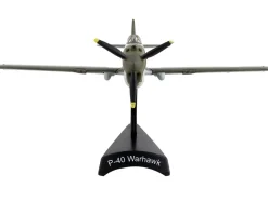 Curtiss P 40 Warhawk Fighter Aircraft #160 Pilot George S Welch United States Army Air Force Attack on Pearl Harbor 1941 1/90 Diecast Model Airplane Postage Stamp PS5354-2