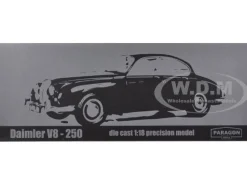 1967 Daimler V8-250 Black 1/18 Diecast Car Model Paragon Models 98311