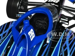 Dallara IndyCar #28 Romain Grosjean DNSFilter Andretti Autosport Road Course Configuration NTT IndyCar Series 2023 1/18 Diecast Model Car Greenlight 11223