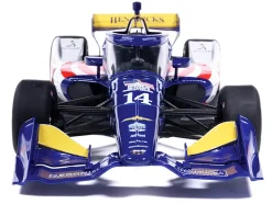 Dallara IndyCar #14 Santino Ferrucci "HFOT.Org" AJ Foyt Racing (Road Course Configuration) "NTT IndyCar Series" (2026) 1/18 Diecast Model Car by IXO Models