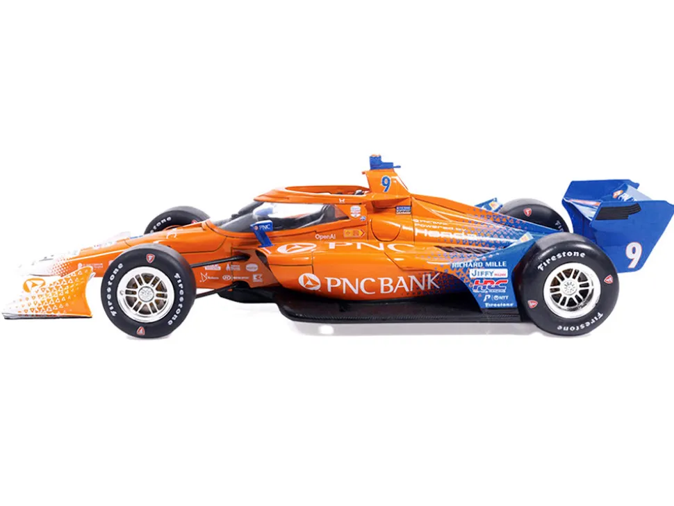 Dallara IndyCar #9 Scott Dixon "PNC Bank" Chip Ganassi Racing (Road Course Configuration) "NTT IndyCar Series" (2026) 1/18 Diecast Model Car by IXO Models