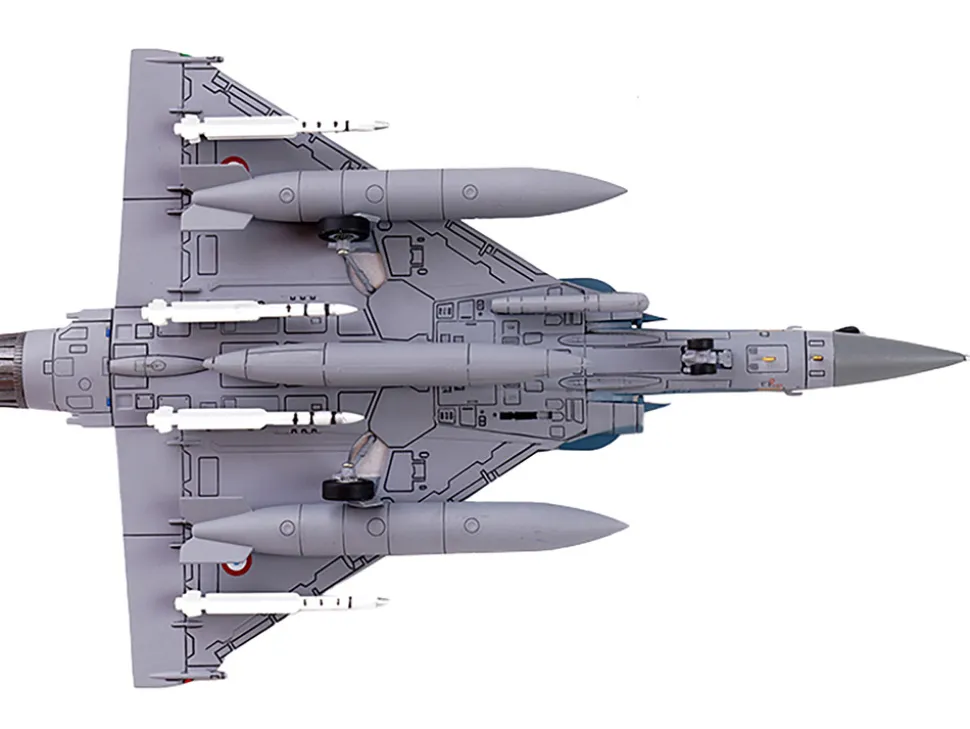 Dassault Mirage 2000 5F Fighter Aircraft 2 FK Cigognes French Air Force Wing Series 1/72 Diecast Model Panzerkampf 14626PC