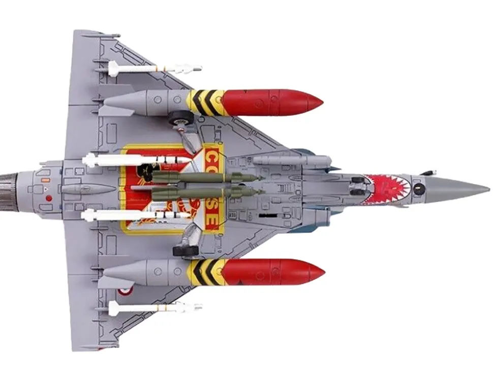 Dassault Mirage 2000 5F Fighter Aircraft 70th Anniversary of Corsica Squadron French Air Force Wing Series 1/72 Diecast Model Panzerkampf 14626PA