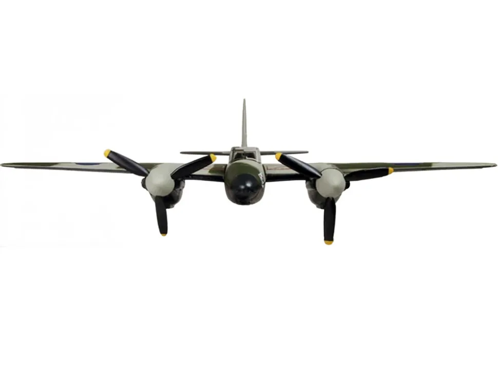 De Havilland Mosquito NF MKII Aircraft "Wing Commander Peter G. Wykeham-Barnes, No. 23 Squadron, Luqa, Malta" (1943) Royal Air Force "Oxford Aviation" Series 1/72 Diecast Model Airplane by Oxford Diecast