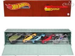 2022 Deutschland Design 5 piece Set with Container Car Culture Series Diecast Model Cars Hot Wheels HFF41