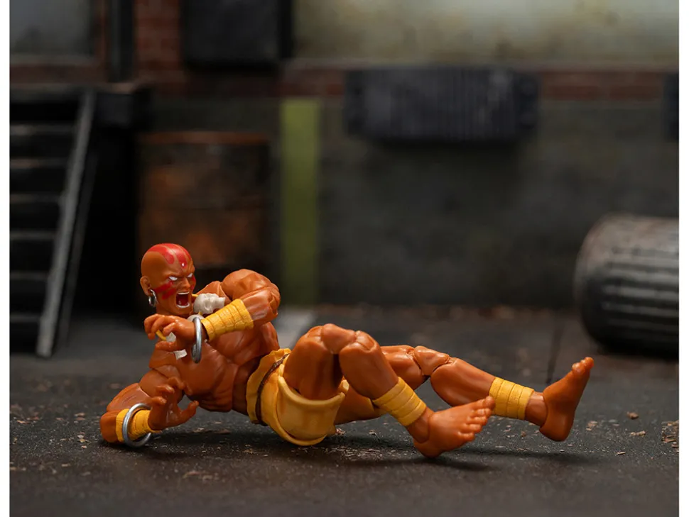 Dhalsim 6" Moveable Figure with Alternate Head and Limbs "Ultra Street Fighter II: The Final Challengers" (2017) Video Game Model by Jada