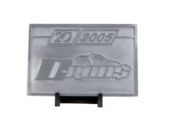 Div Cruizer Van Metal Raw D-Rods Jada 20th Anniversary 1/24 Diecast Model Car Jada 31078