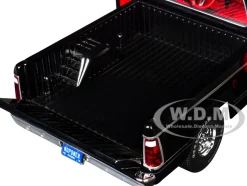 1979 Dodge Adventurer Sweptline Pickup Truck Black with Red Interior 
