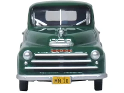 1948 Dodge B 1B Pickup Truck Green Railway Express Agency 1/87 (HO) Scale Diecast Model Car Oxford Diecast 87DP48004