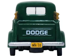 1948 Dodge B 1B Pickup Truck Green Railway Express Agency 1/87 (HO) Scale Diecast Model Car Oxford Diecast 87DP48004
