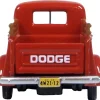 1948 Dodge B-1B Pickup Truck Red 1/87 HO Scale Diecast Model Car Oxford Diecast 87DP48001