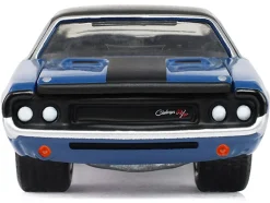 1970 Dodge Challenger Blue with Black Top