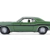 1970 Dodge Challenger R/T Hemi F8 Green with Black Stripes and Green Interior "Mr. Norm's Challenger" 1/18 Diecast Model Car by Greenlight