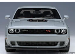 2022 Dodge Challenger R T Scat Pack Widebody Smoke Show Gray 1/18 Model Car Autoart 71774