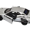 2018 Dodge Challenger SRT Hellcat Widebody Chrome "Custom Wrap" Series 1/24 Diecast Model Car by Motormax