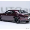 2022 Dodge Challenger SRT Jailbreak Hellraisin Purple with White Stripes 1/18 Model Car by Autoart