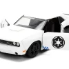 2012 Dodge Challenger SRT8 "Stormtrooper" Livery White with Graphics "Star Wars" Franchise "Hollywood Rides" Series 1/32 Diecast Model Car by Jada