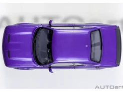 2023 Dodge Challenger SRT Super Stock Plum Crazy Purple 1/18 Model Car by Autoart