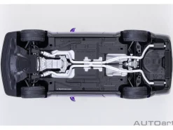2023 Dodge Challenger SRT Super Stock Plum Crazy Purple 1/18 Model Car by Autoart