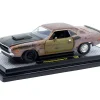 1970 Dodge Challenger T/A Rusted Limited Edition to 4050 pieces Worldwide 1/24 Diecast Model Car by M2 Machines