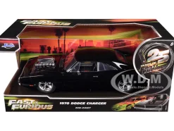 1970 Dodge Charger Black with Race Interior 