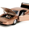 1969 Dodge Charger Daytona Bronze Metallic with Black Tail Stripe "Bigtime Muscle" Series 1/24 Diecast Model Car by Jada
