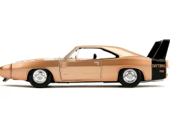 1969 Dodge Charger Daytona Bronze Metallic with Black Tail Stripe