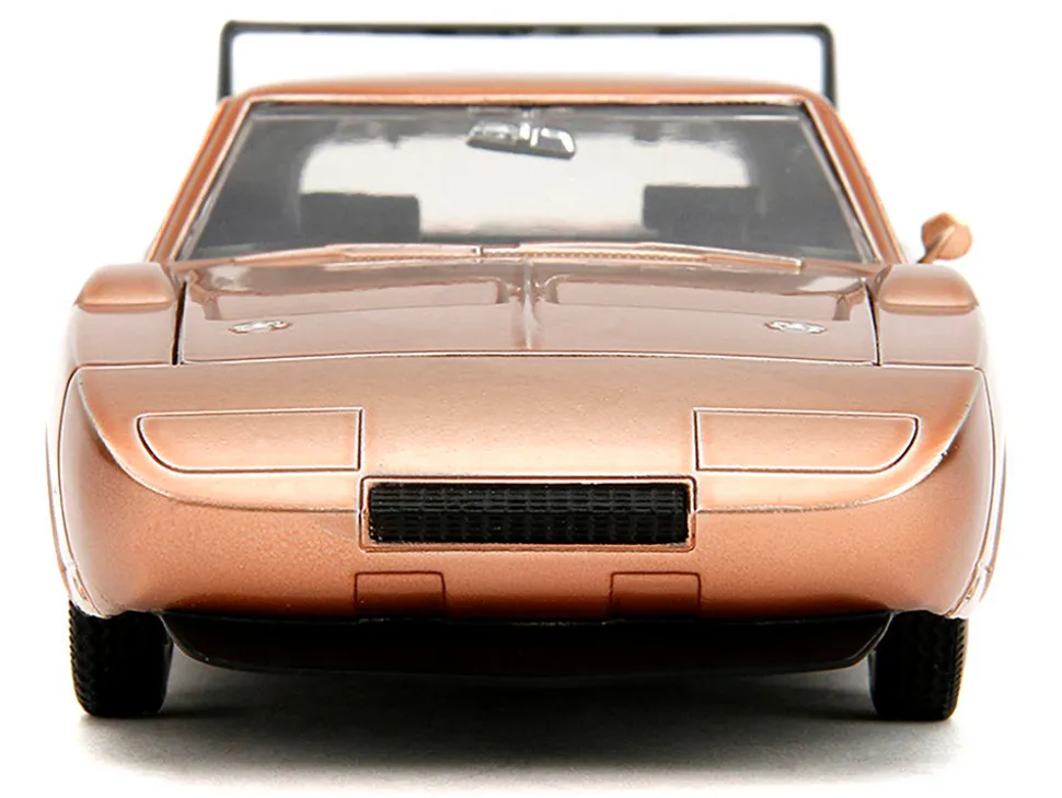 1969 Dodge Charger Daytona Bronze Metallic with Black Tail Stripe "Bigtime Muscle" Series 1/24 Diecast Model Car by Jada