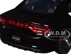 2023 Dodge Charger Pursuit Police Car Black and White 