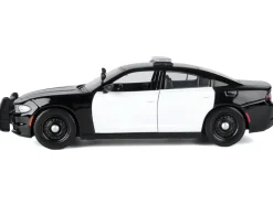 2023 Dodge Charger Pursuit Police Car Black and White 