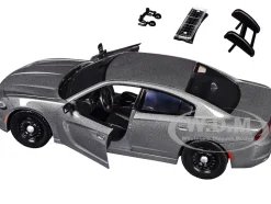 2023 Dodge Charger Pursuit Police Car Gray Metallic 