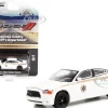 2011 Dodge Charger Pursuit White Absaroka County Sheriff's Department Hobby Exclusive 1/64 Diecast Model Car Greenlight 30334